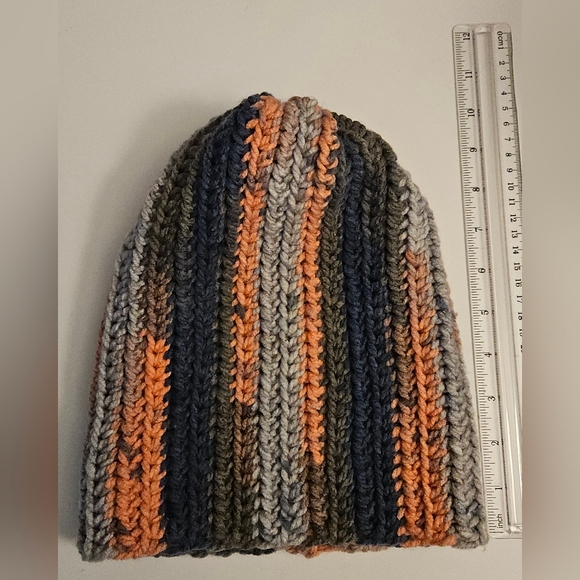 Handmade Multicolor Crochet Beanie - Picture 3 of 5